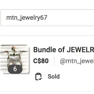 💖MTN_JEWELRY67💖 - REBUNDLED order FOR CCO FRIDAY discounted Shipping